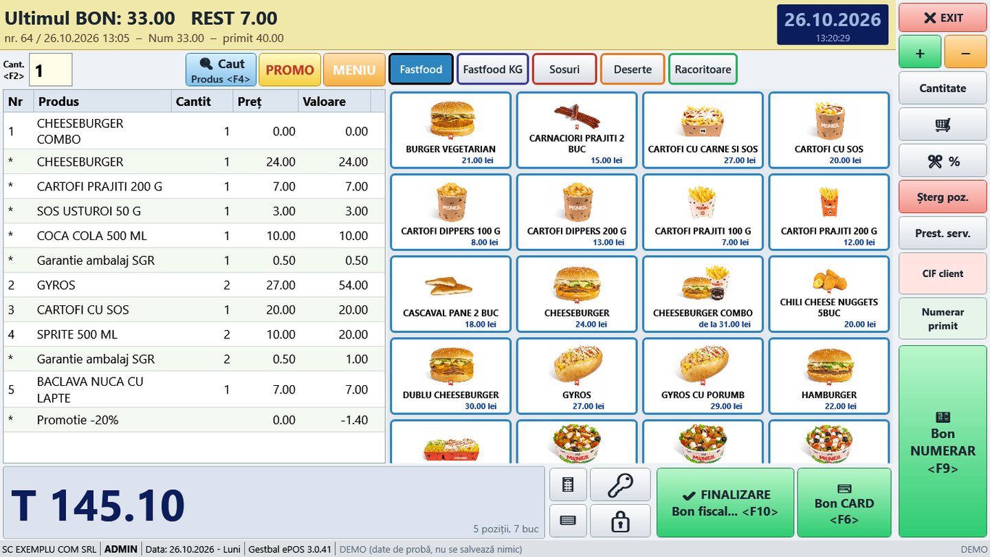 Mod fast food